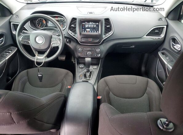 1C4PJMCX0KD400924 2019 JEEP CHEROKEE Black Widok deski rozdzielczej