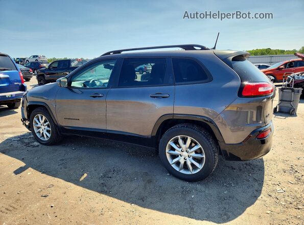 1C4PJMCX1JD586679 2018 JEEP CHEROKEE Gray Rear left