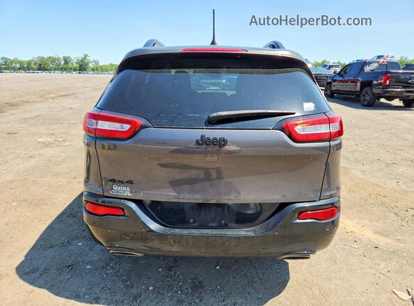 1C4PJMCX1JD586679 2018 JEEP CHEROKEE Gray Rear view