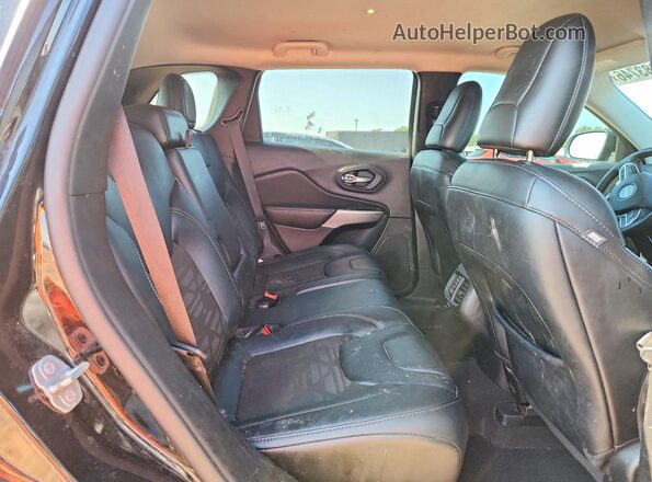 1C4PJMCX1ND522597 2022 JEEP CHEROKEE Black Widok wnętrza z tyłu