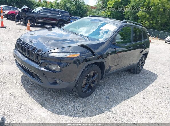 1C4PJMCX2JD522621 2018 JEEP CHEROKEE Black Przód lewy