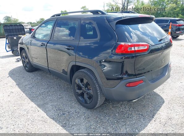 1C4PJMCX2JD522621 2018 JEEP CHEROKEE Black Tył lewy