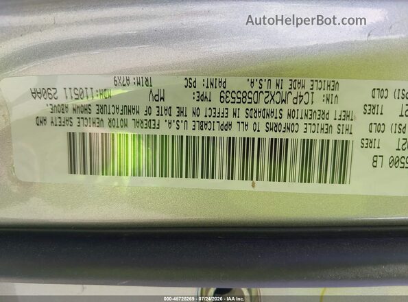 1C4PJMCX2JD585539 2018 JEEP CHEROKEE Silver Widok komory silnika
