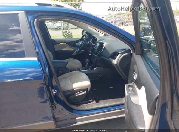 1C4PJMCX5JD547898 2018 JEEP CHEROKEE Blue Front interior view