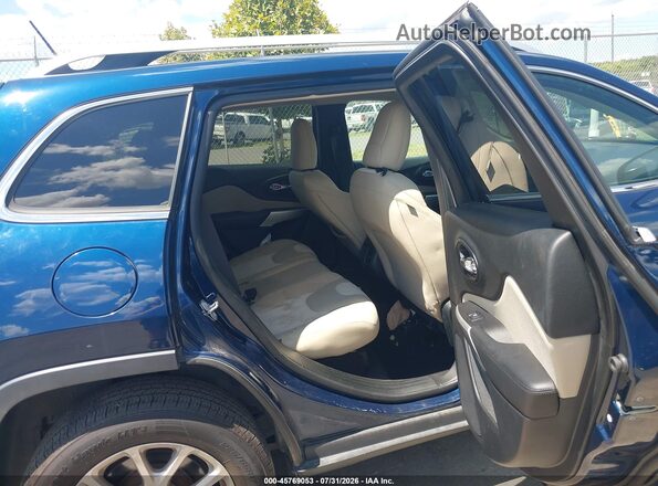1C4PJMCX5JD547898 2018 JEEP CHEROKEE Blue VIN sticker view