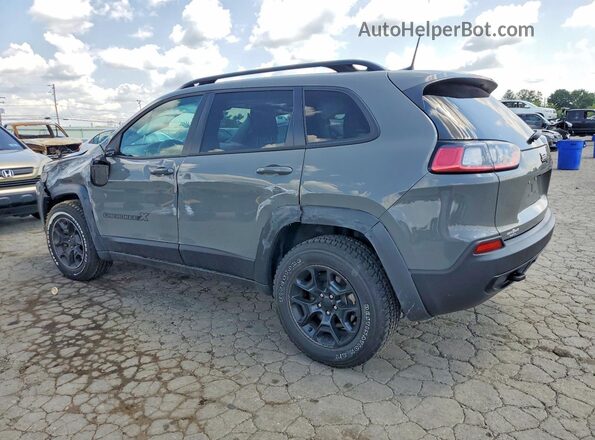1C4PJMCX5ND549012 2022 JEEP CHEROKEE Gray უკანა მარცხენა