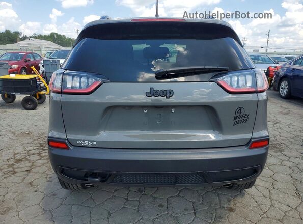 1C4PJMCX5ND549012 2022 JEEP CHEROKEE Gray უკანა ხედი