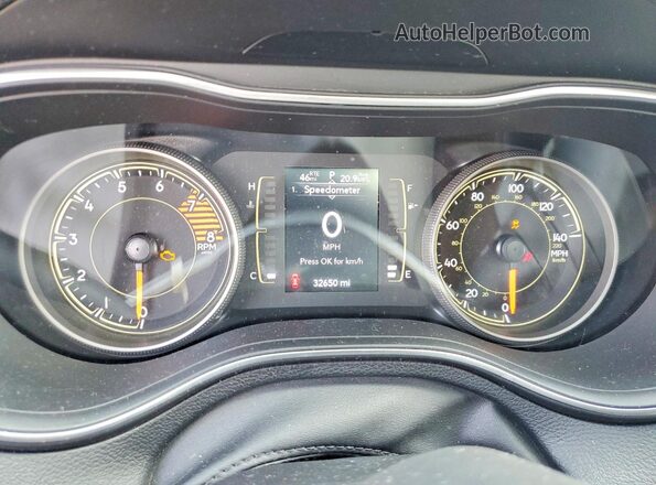 1C4PJMCX5ND549012 2022 JEEP CHEROKEE Gray ხელსაწყოთა პანელის ხედი