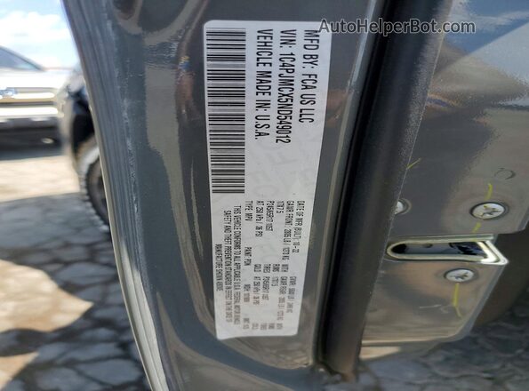 1C4PJMCX5ND549012 2022 JEEP CHEROKEE Gray ძრავის განყოფილების ხედი