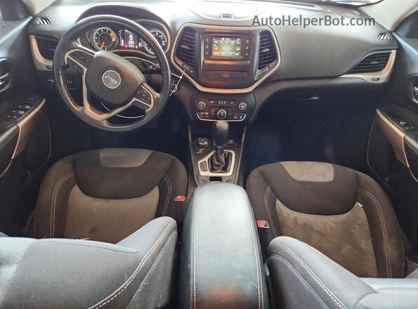 1C4PJMCX6JD571739 2018 JEEP CHEROKEE Белый Вид панели приборов