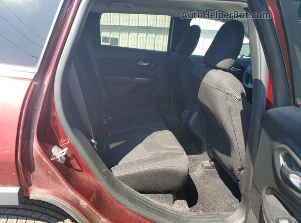 1C4PJMCX7KD230979 2019 JEEP CHEROKEE Brown უკანა სალონის ხედი