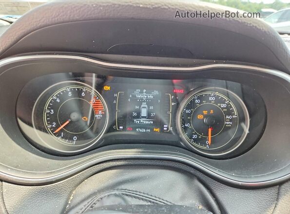 1C4PJMCX7ND522636 2022 JEEP CHEROKEE White Widok zestawu wskaźników