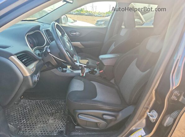 1C4PJMCX8JD597713 2018 JEEP CHEROKEE Charcoal Вид салону спереду