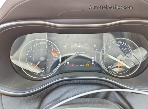 1C4PJMCX8KD218954 2019 JEEP CHEROKEE Черный Вид щитка приборов