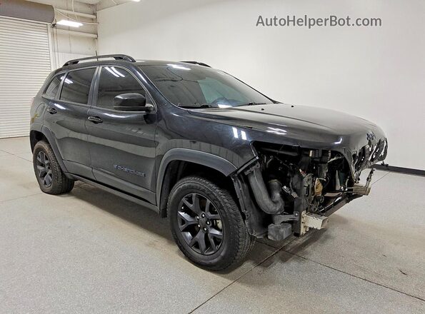 1C4PJMCX8KD441138 2019 JEEP CHEROKEE Black Przód prawy