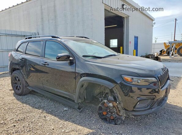 1C4PJMCX9ND556030 2022 JEEP CHEROKEE Черный Передняя правая четверть