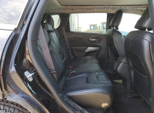 1C4PJMCX9ND556030 2022 JEEP CHEROKEE Черный Вид задней части салона