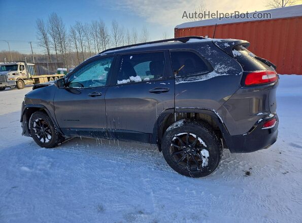 1C4PJMCXXJD585210 2018 JEEP CHEROKEE Gray Tył lewy