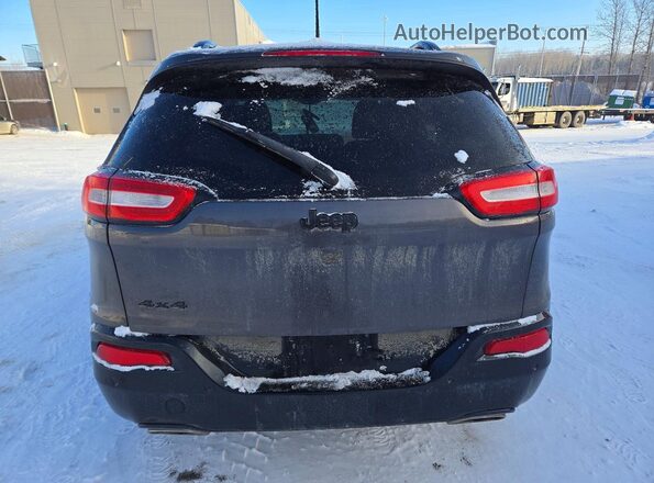 1C4PJMCXXJD585210 2018 JEEP CHEROKEE Gray Widok z tyłu