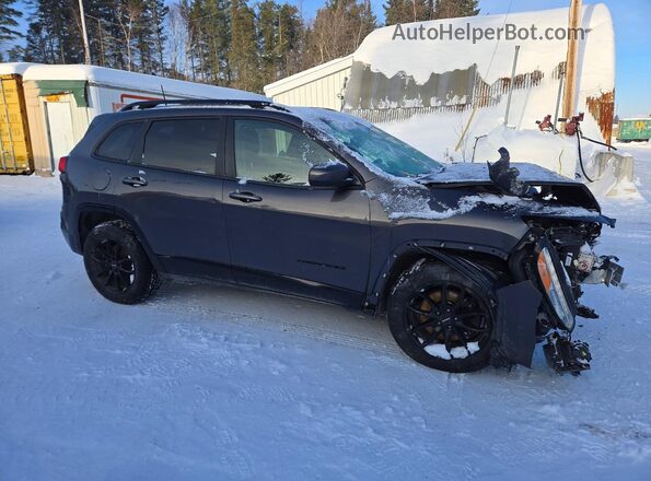 1C4PJMCXXJD585210 2018 JEEP CHEROKEE Gray Przód prawy