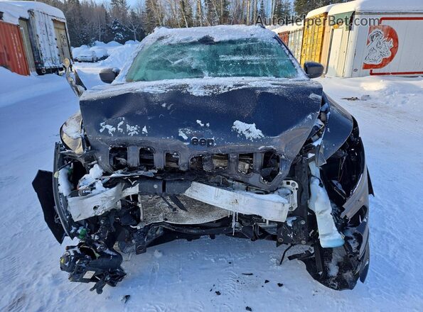 1C4PJMCXXJD585210 2018 JEEP CHEROKEE Gray Widok z przodu