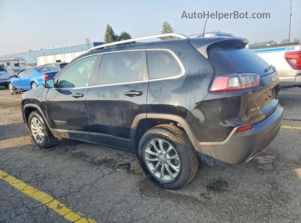 1C4PJMCXXKD102686 2019 JEEP CHEROKEE Black უკანა მარცხენა