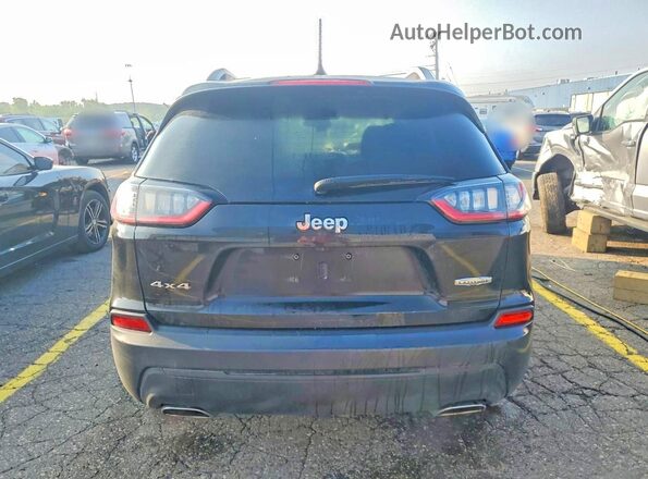 1C4PJMCXXKD102686 2019 JEEP CHEROKEE Black უკანა ხედი