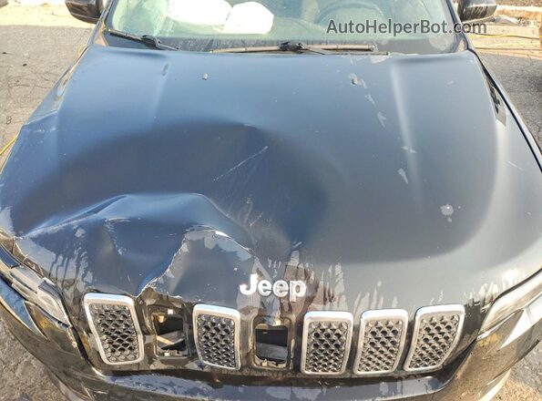 1C4PJMCXXKD102686 2019 JEEP CHEROKEE Black ძრავის განყოფილების ხედი