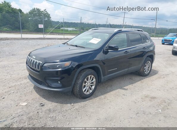 1C4PJMCXXKD356091 2019 JEEP CHEROKEE Black Vista tres cuartos delantera izquierda