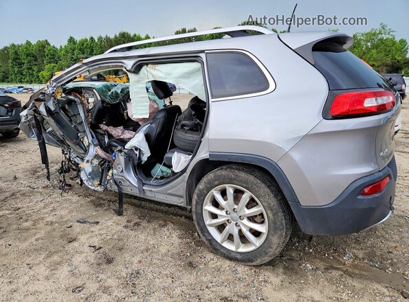 1C4PJMDB0HW543338 2017 JEEP CHEROKEE Silver Հետևի ձախ