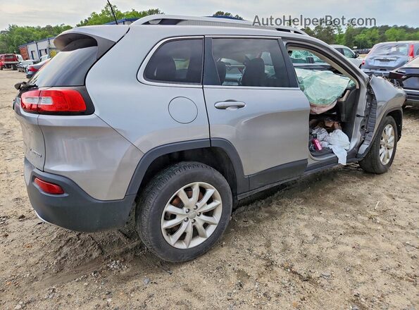 1C4PJMDB0HW543338 2017 JEEP CHEROKEE Silver Հետևի աջ