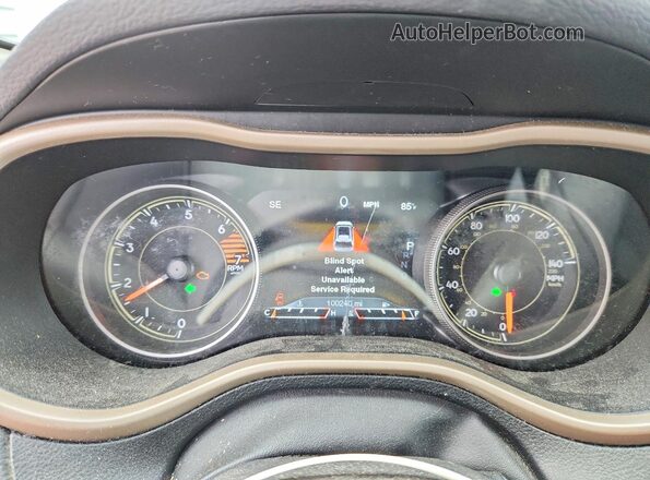 1C4PJMDB0JD554695 2018 JEEP CHEROKEE Gray Instrument cluster view