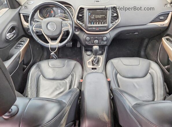 1C4PJMDB0JD554695 2018 JEEP CHEROKEE Gray Dashboard view