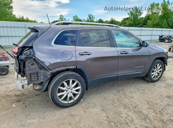 1C4PJMDB0JD554695 2018 JEEP CHEROKEE Gray Rear right
