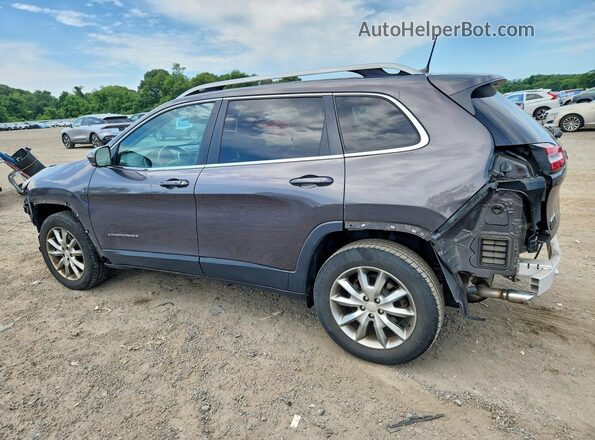 1C4PJMDB0JD554695 2018 JEEP CHEROKEE Gray Rear left
