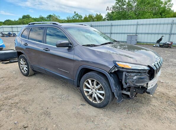 1C4PJMDB0JD554695 2018 JEEP CHEROKEE Gray Front right