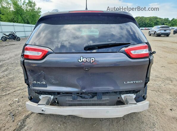 1C4PJMDB0JD554695 2018 JEEP CHEROKEE Gray Rear view