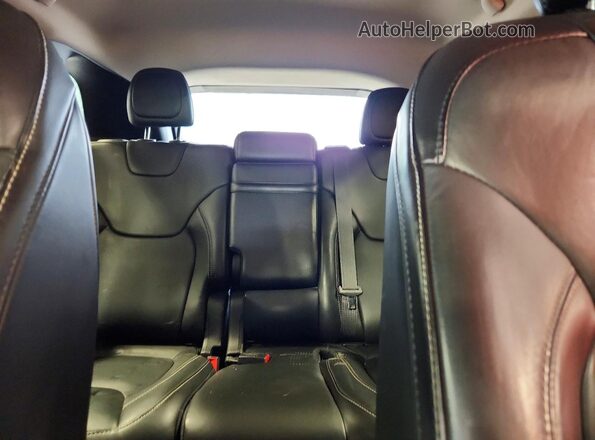 1C4PJMDB1GW143173 2016 JEEP CHEROKEE Black Вид задніх сидінь