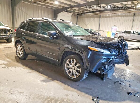 1C4PJMDB1GW151872 2016 JEEP CHEROKEE Black Front right
