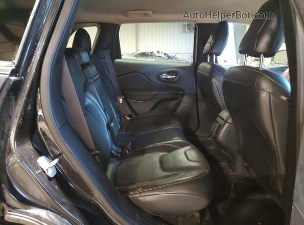 1C4PJMDB1GW151872 2016 JEEP CHEROKEE Black Rear interior view