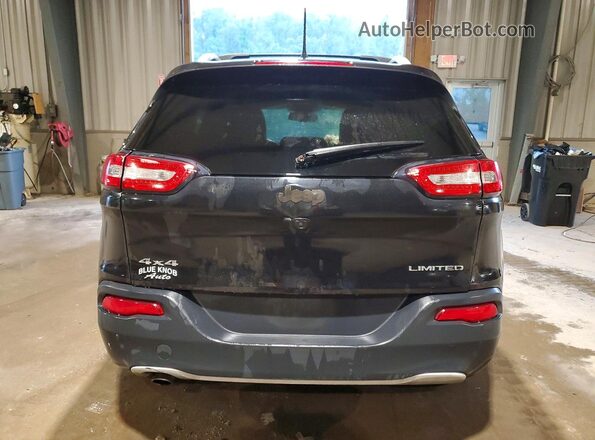 1C4PJMDB1GW151872 2016 JEEP CHEROKEE Black Rear view
