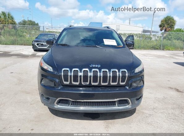 1C4PJMDB2GW185352 2016 JEEP CHEROKEE Черный Вид спереди