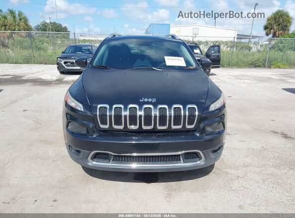 1C4PJMDB2GW185352 2016 JEEP CHEROKEE Черный Вид щитка приборов