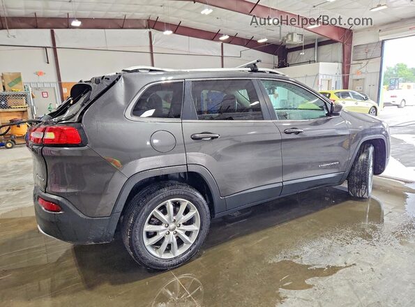 1C4PJMDB2HW528033 2017 JEEP CHEROKEE Gray Tył prawy