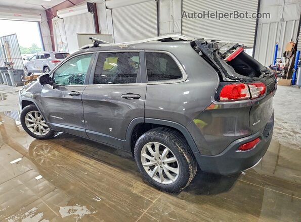 1C4PJMDB2HW528033 2017 JEEP CHEROKEE Gray Tył lewy