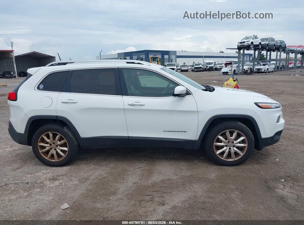 1C4PJMDB3GW151775 2016 JEEP CHEROKEE White უკანა სალონის ხედი