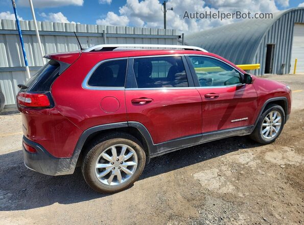 1C4PJMDB3HW528901 2017 JEEP CHEROKEE Maroon Հետևի աջ