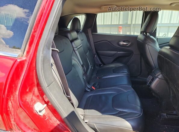 1C4PJMDB3HW528901 2017 JEEP CHEROKEE Maroon Հետևի նստատեղերի տեսք