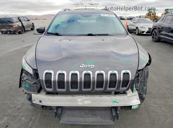 1C4PJMDB3HW605590 2017 JEEP CHEROKEE Charcoal Vista frontal