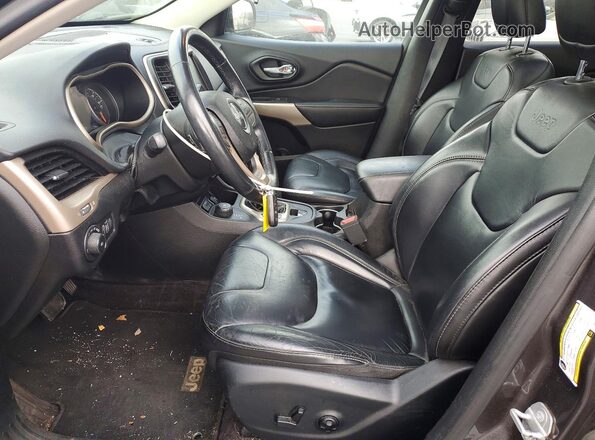 1C4PJMDB3HW605590 2017 JEEP CHEROKEE Charcoal Vista interior delantera